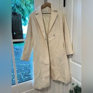 Ivy City Co Sloane coat in cream